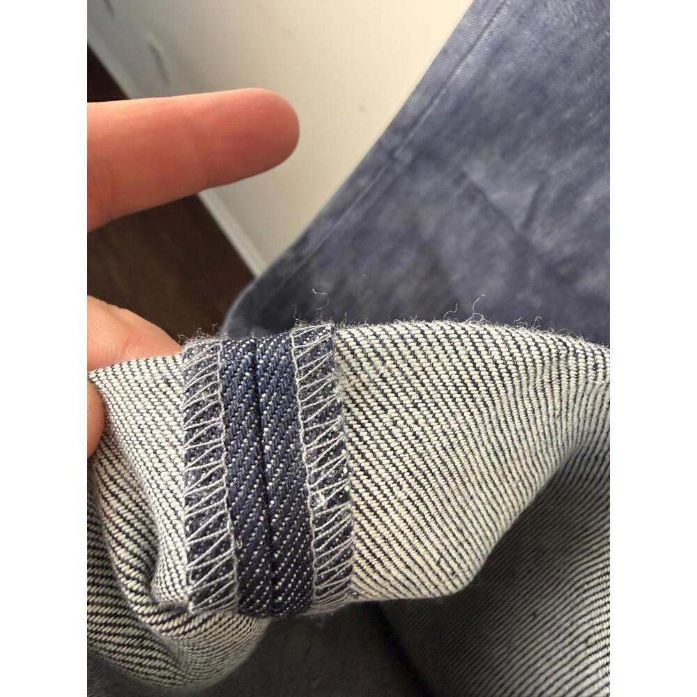 A.P.C. Petit New Standard PNS Jeans Raw Selvedge Button Fly 33x31 - Picture 2 of 8